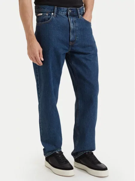 Calvin Klein Jeansy granatowy