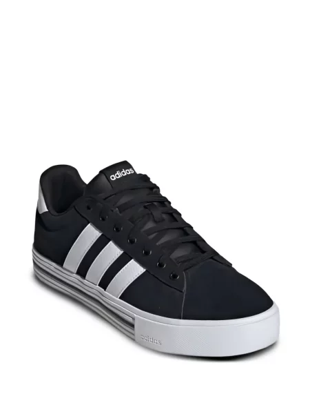 Prugaste trčanje tenisice Adidas Cloudfoam s kristalima crvena
