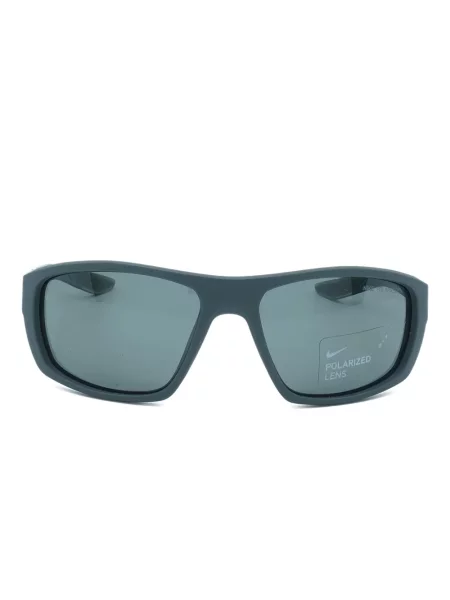 Ochelari de soare Nike cu cordon din jerseu cu imprimeu abstract gri