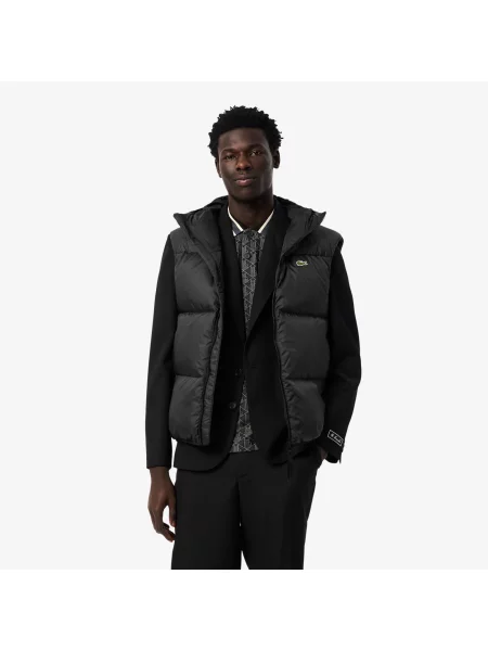 Lacoste жилет чоловічий Relaxed Fit чорний