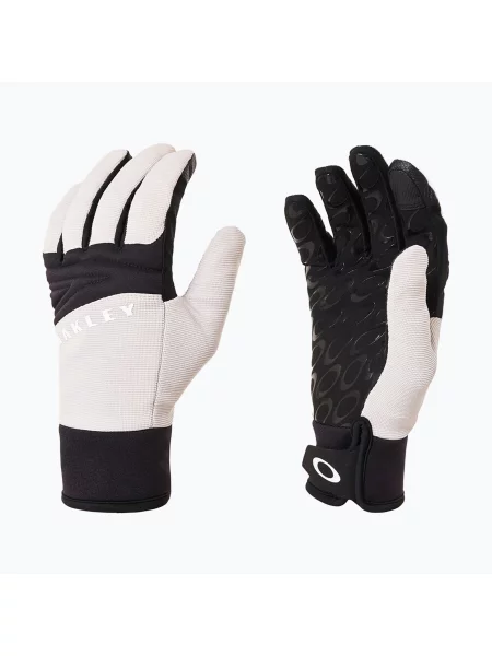 Скиорски ръкавици Oakley Factory Ellipse Lunar Rock бяло