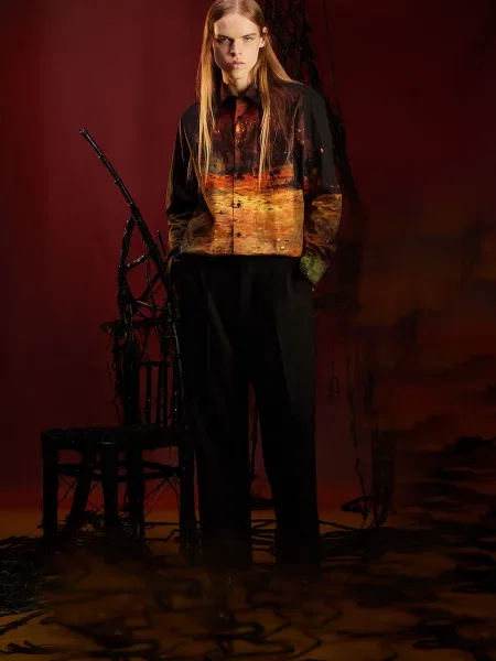 Košile Medicine více barev regular s klasickým límcem