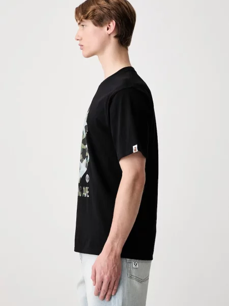 Футболка A Bathing Ape с принтом