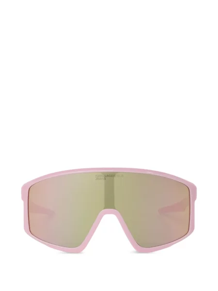 Ochelari de soare dreptunghiulari Karl Lagerfeld Jeans roz