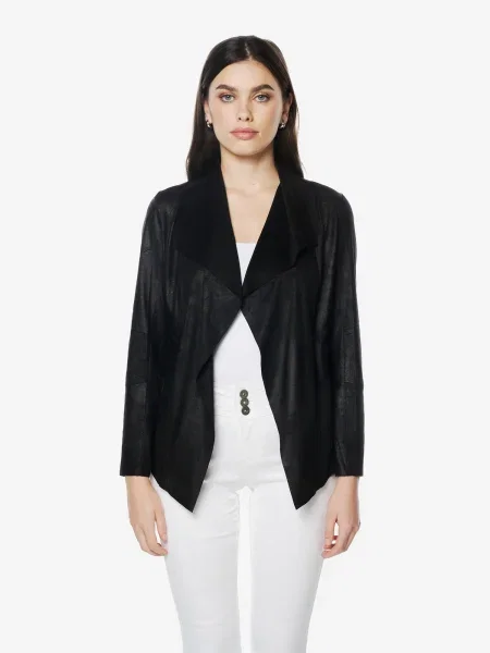 KOROSHI Geacă de primăvară-toamnă negru