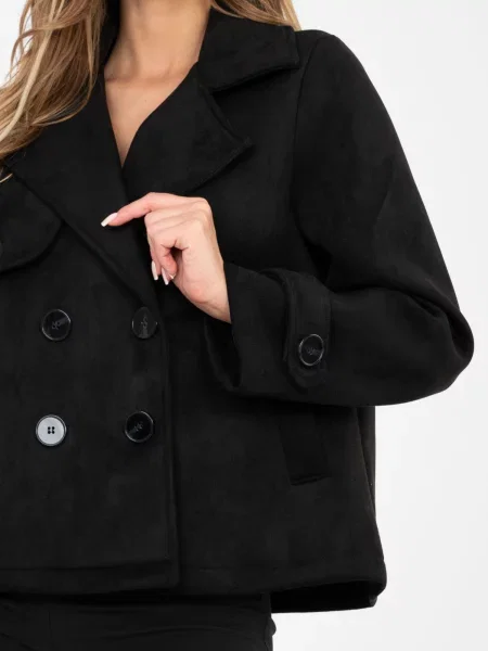 Haină de mazăre Factory Price negru