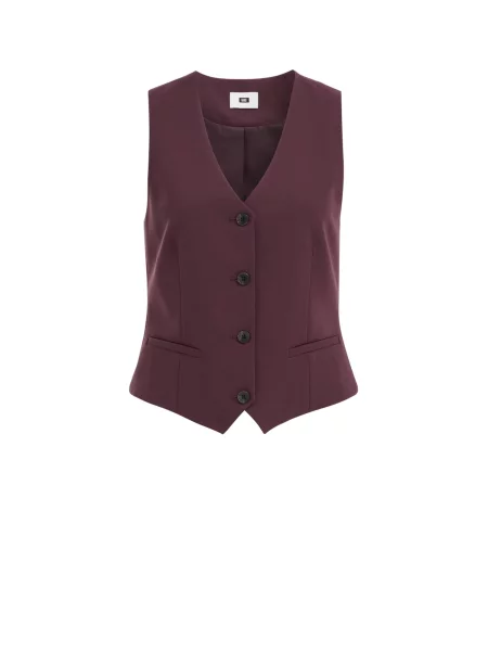 WE Fashion Vestă de costum ciclam