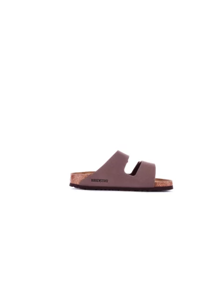 Klapki Birkenstock brązowe