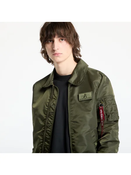Jachetă Alpha Industries Flying Tigers CWU Dark Olive M kaki