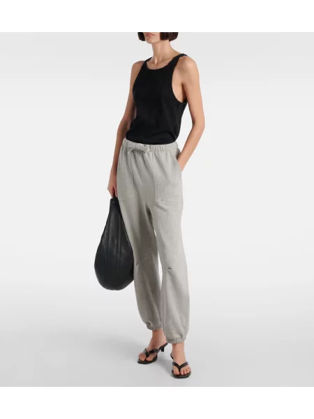 Pantaloni sport Nili Lotan gri