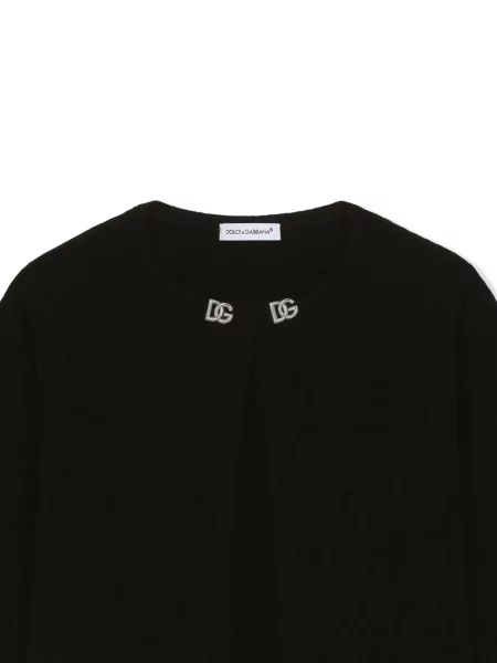 Cardigan copii Dolce & Gabbana negru
