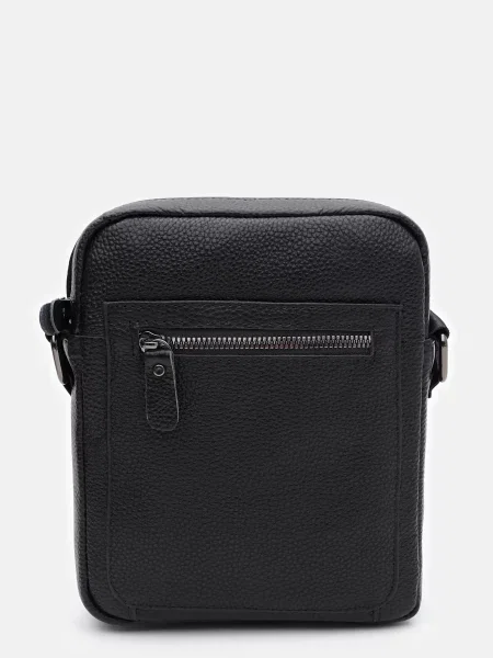 Borsa Leather Мессенджер Шкіра чорний
