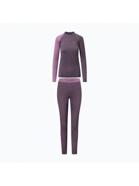 Set de lenjerie termoactivă pentru bărbați Viking Mounti purple violet