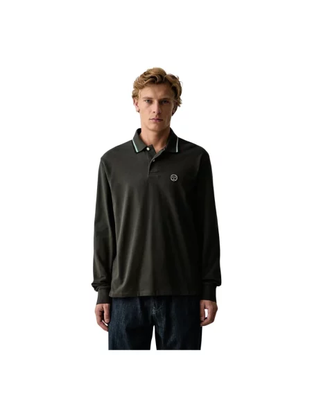 Koszulka polo Armani Exchange zielona