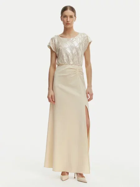 Rinascimento Rochie de seară bej