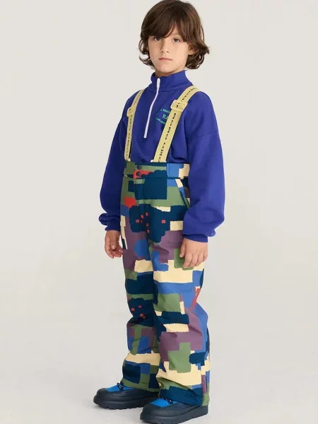 Bobo Choses гірськолижні штани дитячі Paint Forest