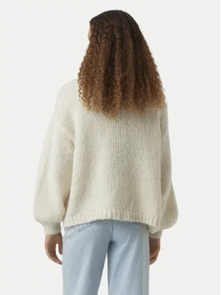 Vero Moda Pletena jopica Maybe Écru Oversize