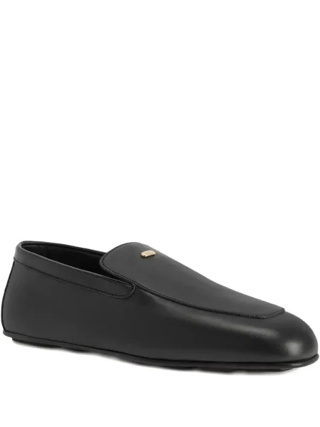 Pantofi loafer Giuseppe Zanotti din piele negru