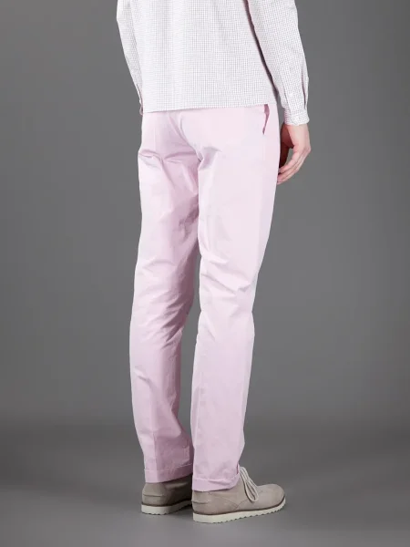 Παντελόνι chino Carven κλασικό ροζ