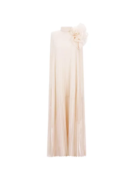 Rochie maxi Gemy Maalouf cu model floral drapată