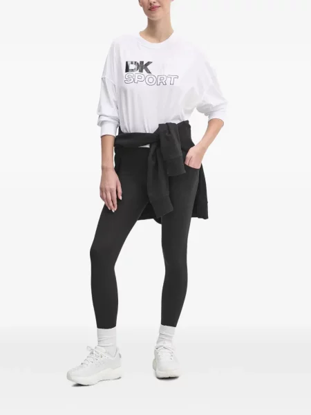 Decupat tricou Dkny alb