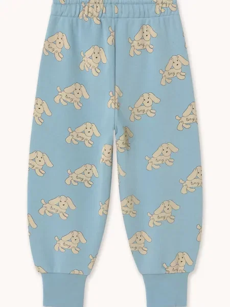 Tinycottons teplákové nohavice detské DOGS SWEATPANT modrá