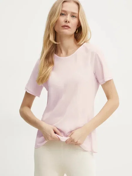 Fracomina t-shirt różowy