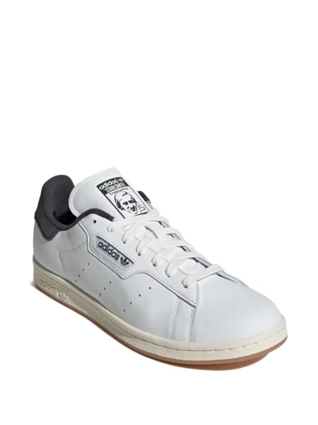 Sneakerși Adidas Stan Smith cu șireturi din dantelă albastru