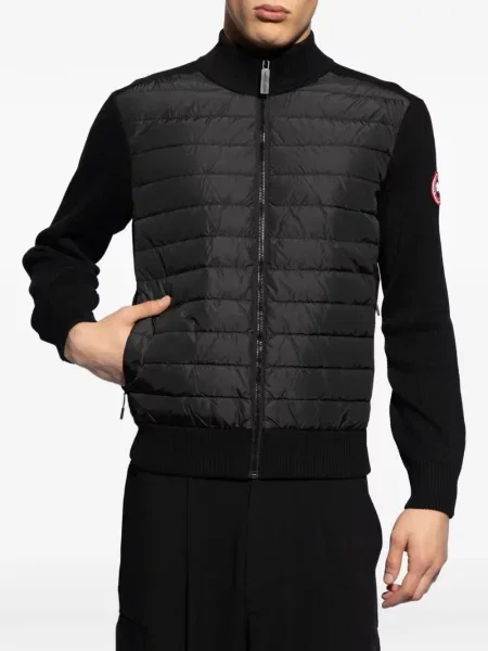 Matlasat pulover Canada Goose negru