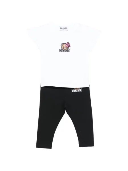 Komplet dresowy dziecięcy Moschino czarny