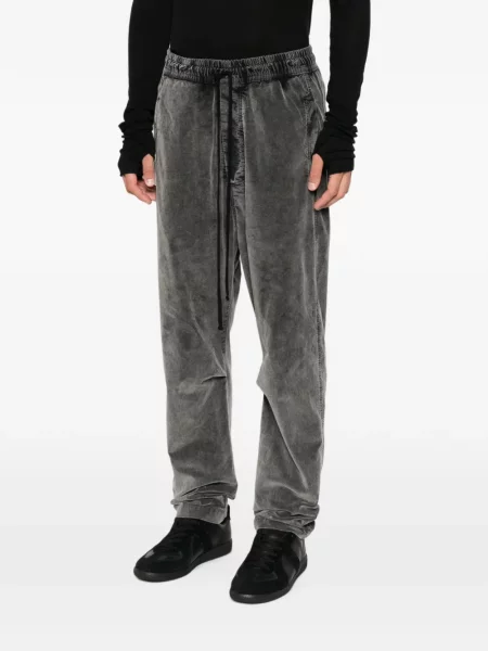 Pantaloni Thom Krom cu cordon gri