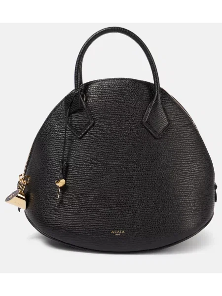 Geanta de piele Alaïa din piele negru