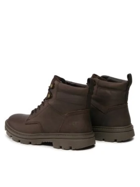 CAT Footwear Pohodni čevlji Practitioner Mid rjava