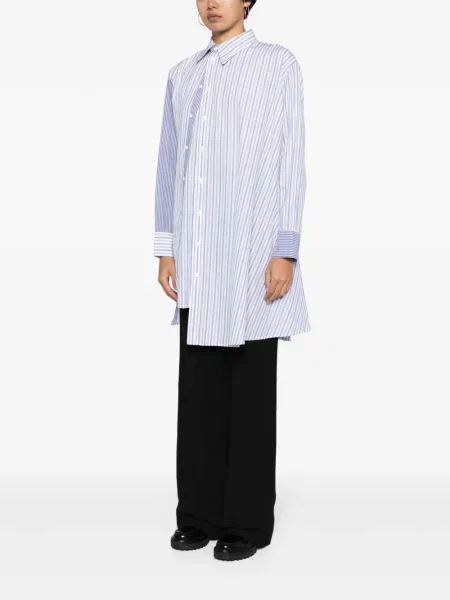 Asimetriška marškiniai Yohji Yamamoto balta