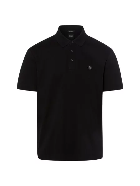 BOSS koszulka polo Parris Mężczyźni S czarny