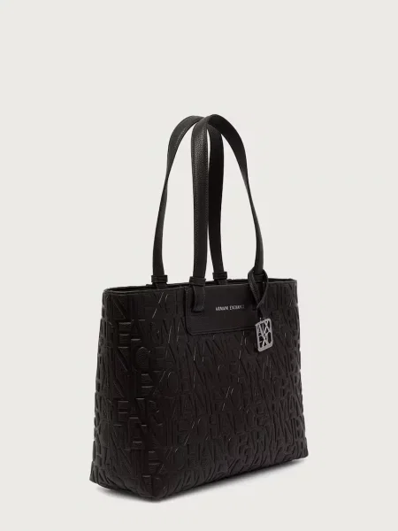 Armani Exchange сумка-шопер зі штучної шкіри
