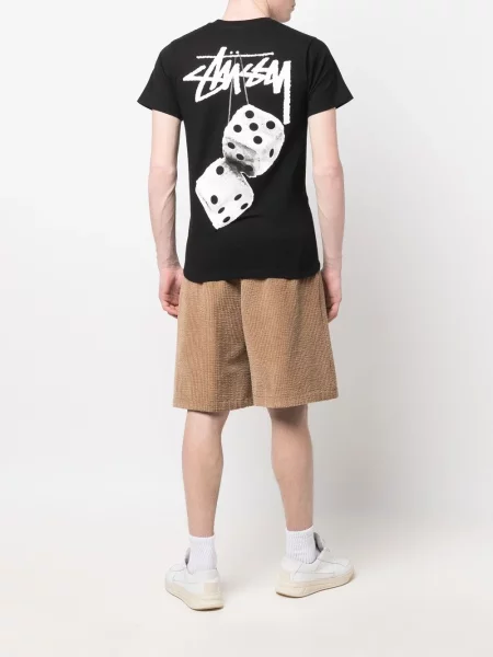 Tricou Stüssy cu imagine negru