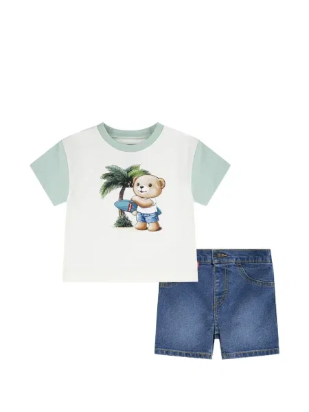 Szorty dziecięce Levi's niebieskie
