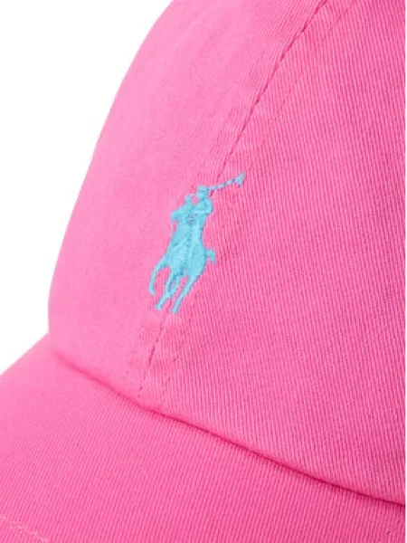 Polo Ralph Lauren Kepurė šviesiai mėlyna rožinė