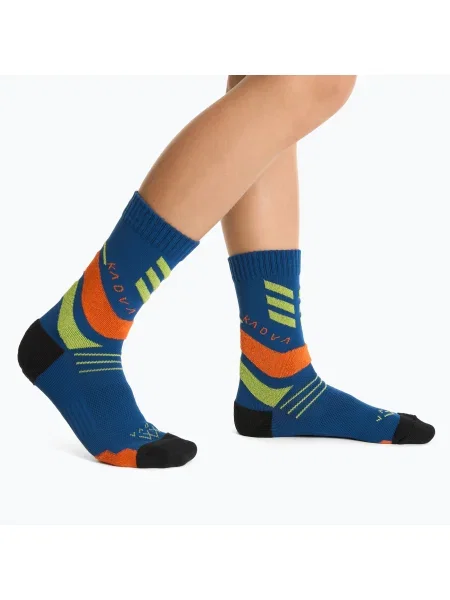 Gyerek zokni KADVA Stride Coolmax 2 pár sötétkék. Méret: