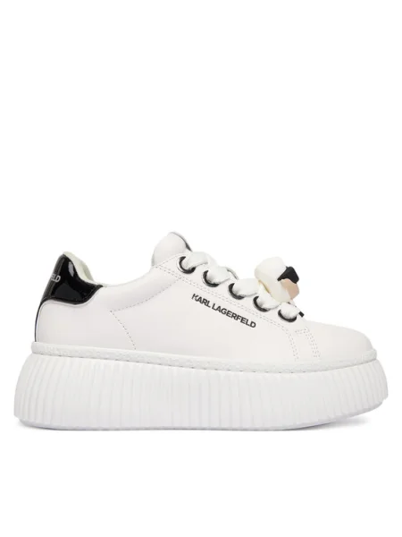 KARL LAGERFELD Sneakersy Kreeper Lo biela