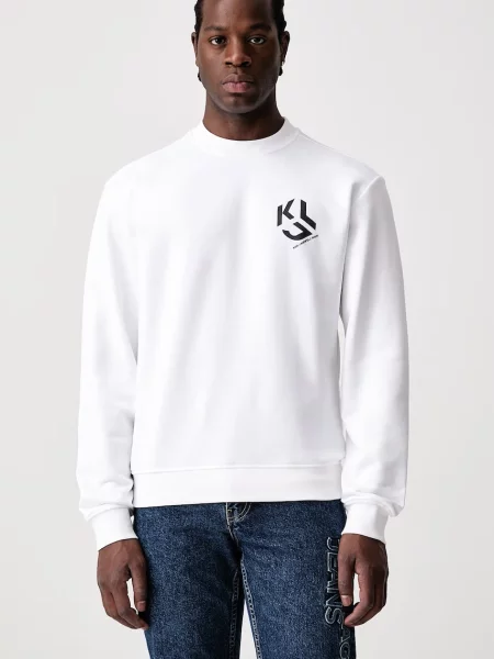 Karl Lagerfeld Jeans hanorac pentru bărbați cu alb
