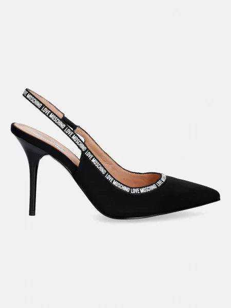 Love Moschino pantofi stiletto negru