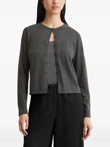 Cardigan Marc O'polo tricotate gri