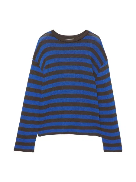 Pull&Bear Svetr / tmavě hnědá modrá