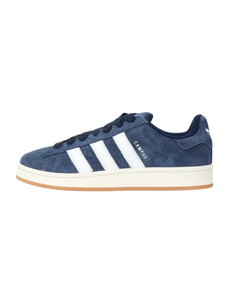 Sneakersy Adidas Originals zamszowe białe