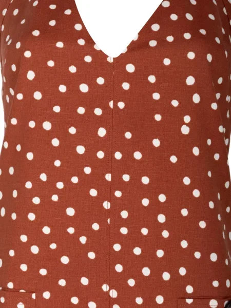 Rochie mini Tanya Taylor maro