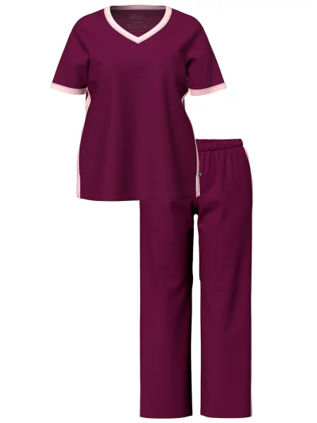Ulla Popken Pijama mov vânătă
