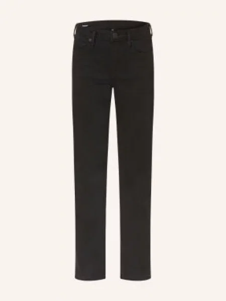 True Religion Rovné Džíny Piper black černé