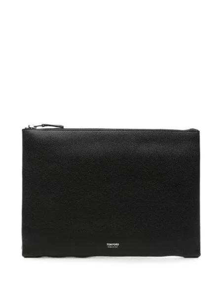 Geantă Tom Ford din piele negru